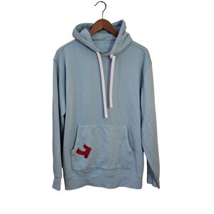 G/Fore Light Blue Hoodie with Red Accent_2